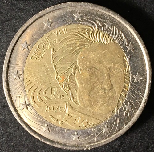 Moneta euro 2018 francia - moneta,