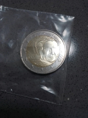Euro commemorativo francia - 2,