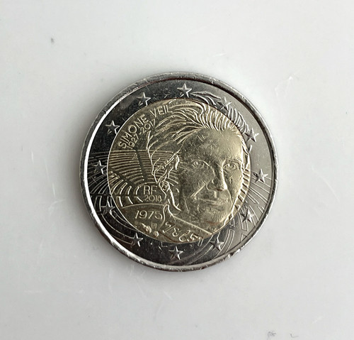 Moneta commemorativa euro - moneta,