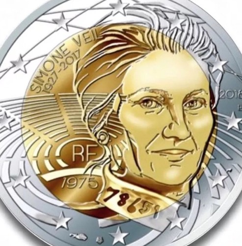 Pièce france euro 2018 - 2€,