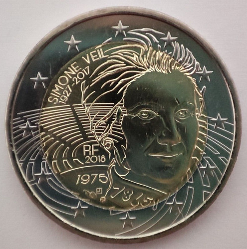 Moneta euro francia 2018 - euro,