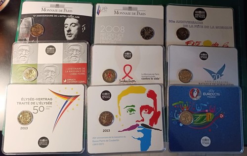 Euro commemorativi francia - 2,